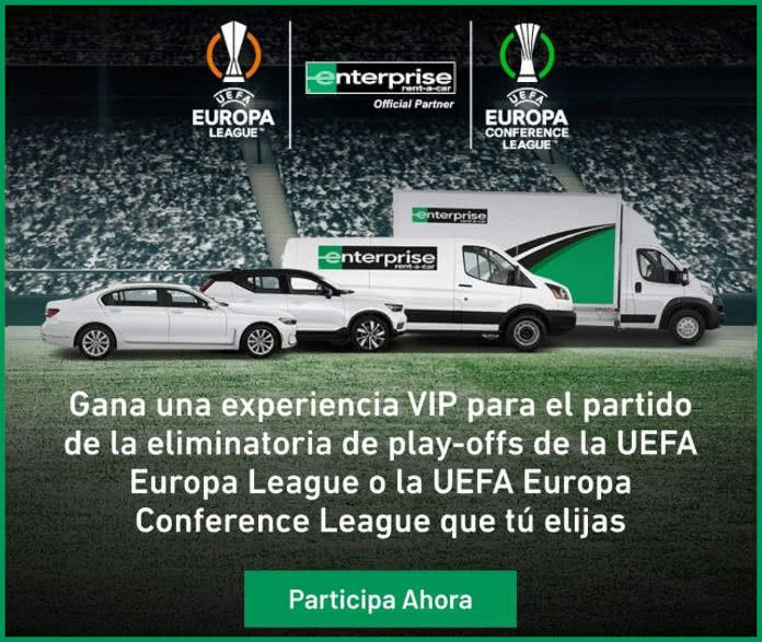 Enterprise raffles tickets to UEFA matches