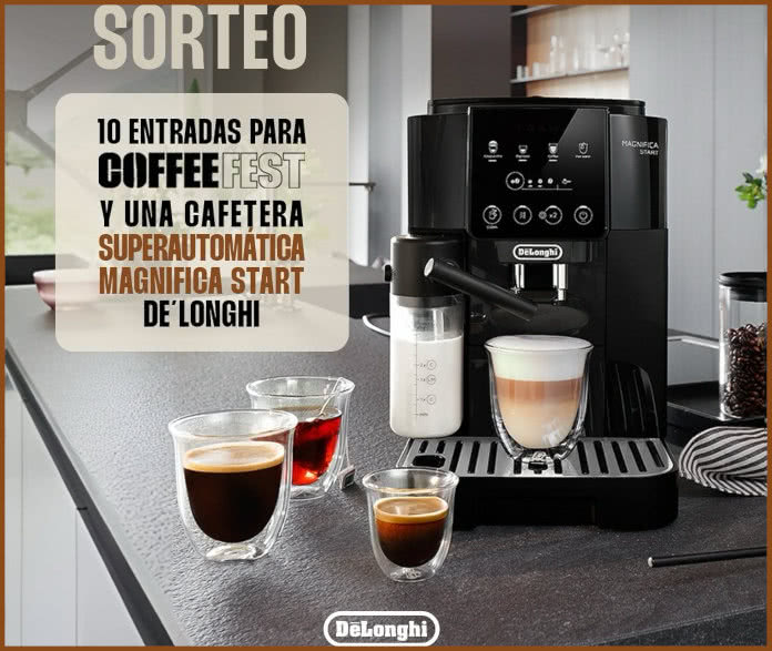 Coffee Fest and DeLonghi are raffling off 10 tickets for