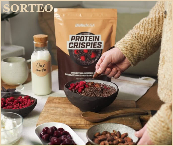 BiotechUsa is giving away 2 packs of Protein Crispies