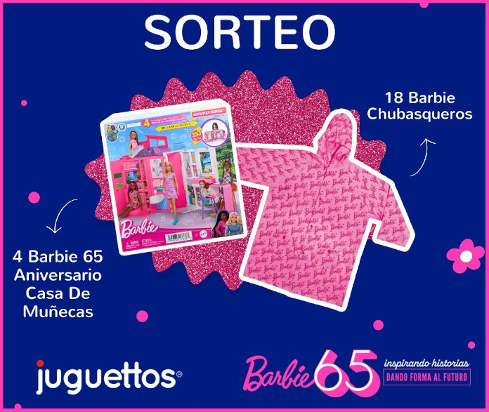 Juguettos raffles off 22 Barbie prizes
