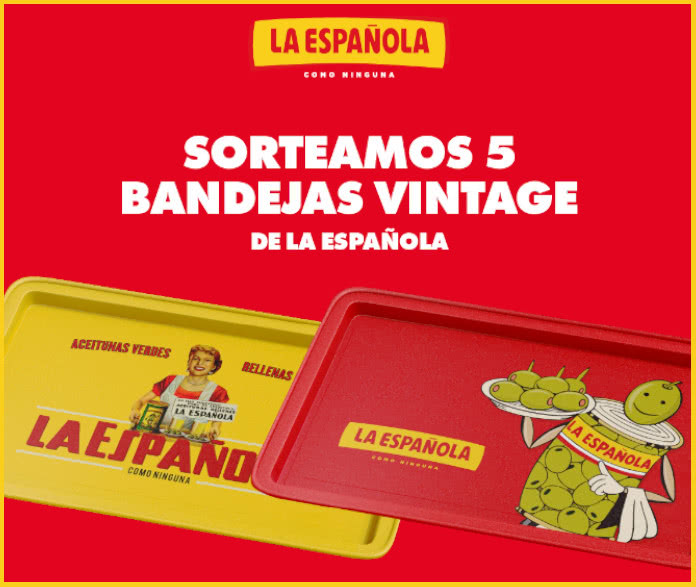 La Espanola raffles off 5 vintage trays