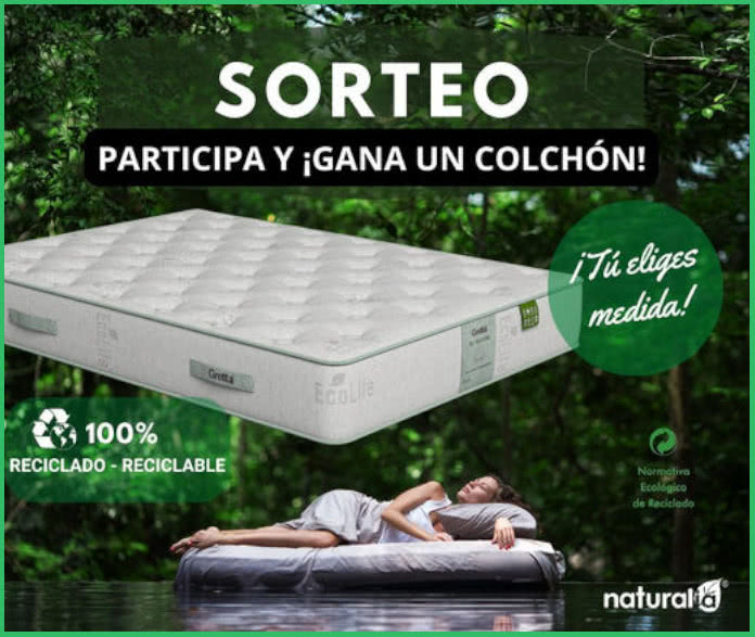Naturalia Poligon raffles off a Gretta mattress