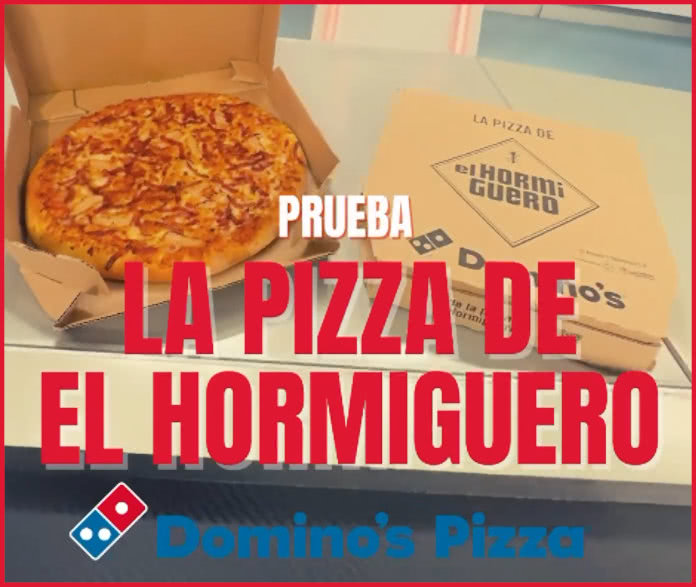 El Hormiguero and Domino39s Pizza are raffling off 10 pizzas