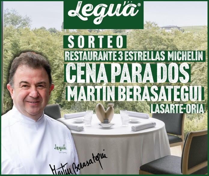 Legua raffles off dinner for two at Martin Berasategui restaurant