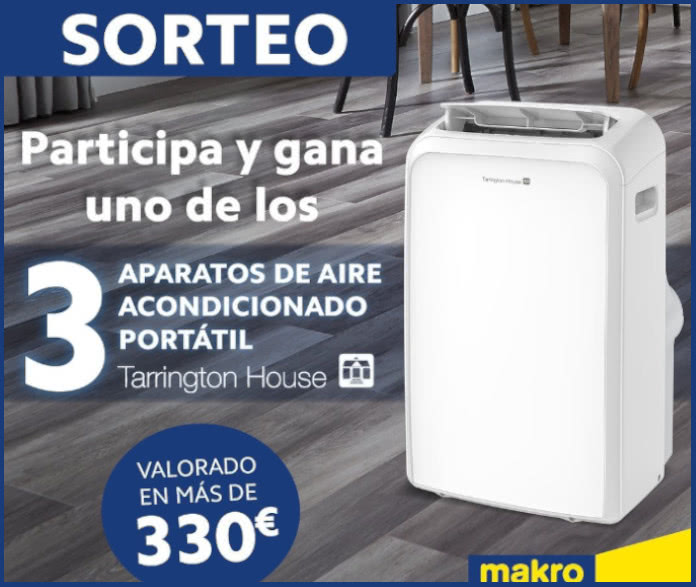 Makro is raffling off 3 portable air conditioners