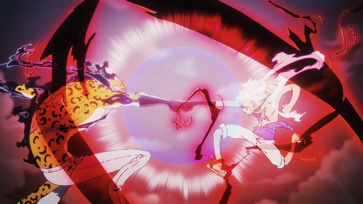 la batalla entre lucci y luffy incluyo algunos cambios en el anime con respecto al manga de one piece