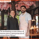 Gastronosfera is giving away a dinner for 2 people at the Veraz restaurant in Barcelona