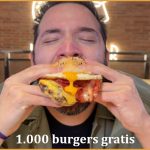 La Birra Bar gives away 1,000 burgers (Madrid)