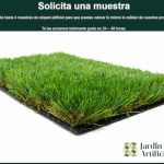 Get free samples of artificial grass from Jardín Artificial